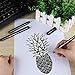 BOXUN Professional Black Fineliner Pens, Ink Drawing Pens - Set of 9 Waterproof Micro-line Pen for Manga, Outline, Illustration, Drafting, Sketching, Hand Lettering