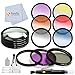 52mm Professional 13 Piece Filter Set for Panasonic Lumix DMC-FZ150K DMC-FZ150 DMC-FZ200 DMC-FZ200K DMC-G5 DMC-G5K DMC-G5KS Digital Cameras - Includes 3 PC Filter Kit (UV, CPL, FLD) + 4 Piece Macro Filter Set (+1,+2,+4,+10) + 6 PC Graduated Color Filter Set (Red, Yellow, Blue, Orange, Grey, and Purple) + Lens Cleaning Pen + Microfiber Cleaning Cloth & Camera Starter Kit