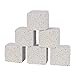 Pawliss 2 Inch Hamster Chew Toys,Teeth Grinding Lava Block for Small Animal Hamster Chinchilla Bunny Rabbit, 6 Pack