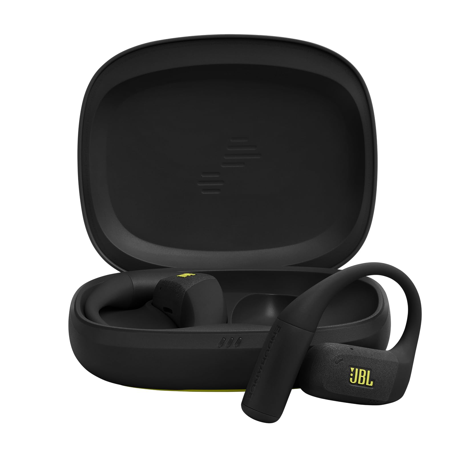 JBL Endurance Zone, Kabellose Open-Ear Sport-Kopfhörer, Schwarz/Limette