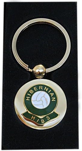 Football Club Keyrings-Hibernian 'Hibs' Football Club Keyring