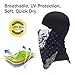 QINGLONGLIN Skull Face Mask Balaclava Motorcycle Halloween Breathable