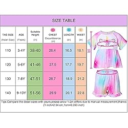 Girl & Doll Matching Pajamas Unicorn Outfit Clothes