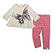Burt's Bees Baby Baby Girls' Organic Top and Pants Set, Woodland Butterfly Legging Set, 24 Months