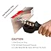 Kitchen Knife Sharpener with Handle, Portable 3 Stage Diamond Knife Sharpening Tool for Ceramic, Straight, Fruit, Pocket, Boning, Folding and Chef Knives