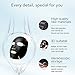 UNIFON Essence Full Skin Care Facial Mask Moisturizing Hydrating Whitening Brightening Japan Binchō-tan Cloth, Pack of 8