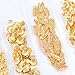WOKOTO Gold Nail Studs Rivet 3d Nail Art Decorations Kit With Tweezers Mix Shapes Shell Starfish Conch Sea Horse Nail Art Alloy Gems Decorations