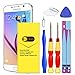 Galaxy S6 Battery, Euhan 2900mAh Li-Polymer Internal Replacement Battery EB-BG920ABE for Samsung Galaxy S6 G920A G920P G920T G920V with Repair Replacement Kit Tools [24 Month Warranty]