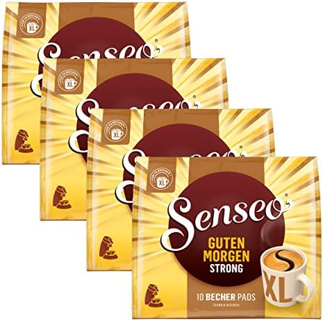 Senseo Good Morning XL Strong and Intense Coffee Pads, pack of 40