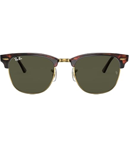 Amazon.com: Ray-Ban RB2176 Clubmaster Folding Square Sunglasses