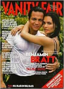 Vanity Fair Magazine August 2002 Benjamin Bratt & Talisa Soto: Vanity
