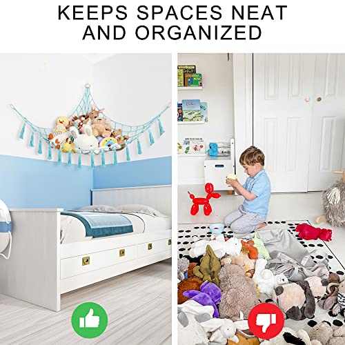 LotFancy Stuffed Animal Net or Hammock, 60