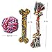 HTKJ Dog Toys (Set of 5) Cotton Rope Dog Toys for Small to Medium Doggie ,Tough Teething Pet Dog Chew Toys