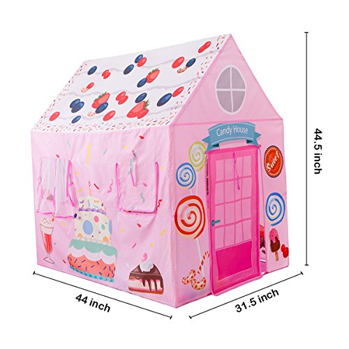 Anyshock Playhouse for Kids Tent, Princess Castle Play House for 1-8 Year Old Children Boys Girls Baby Indoor Outdoor Gifts Toys