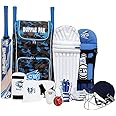 CW Tournament Adult Cricket Full Set Sports Complete Set Wooden Bat Kit Bag Complete Cricket Kit Kashmir Willow Bat Full Size Senior