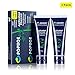 Activated Charcoal Teeth Whitening Toothpaste, Appropriate Organic Natural Bamboo Carbon Powder for Optimum Black Foam, Removes Bad Breath and Coffee or Wine Stains, 2 Pack
