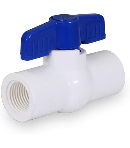 Valterra 700-15 1-1/2" Slip PVC Ball Valve - Schedule 40, 150 PSI