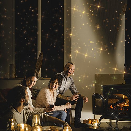 Starry Laser Light Landscape Projector Lights Outdoor Waterproof Laser Lamp for Outdoor/Garden/Yard/Wall Family Gathering Party KTV Wedding Night Club Decoration