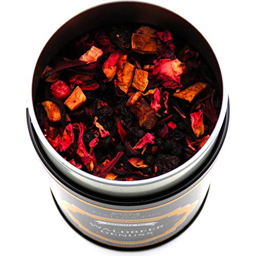 Hallingers Waldbeergenuss - Loser Früchte-Tee mit Brombeere, Holunder & Erdbere (Dose) - Geschenkideen Weihnachten & Geschenke Adventskalender | Geburtstag Glückwunsch Genesung Danke Freundschaft – Bild 5