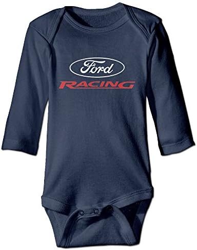ALEXBY Babys Ford Racing Long Sleeve Jumpsuit Outfits