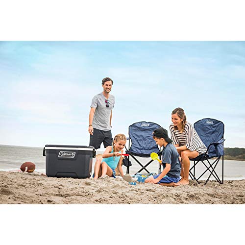 Coleman Camping Chair with Builtin 4 Can Cooler Beachfront Decor