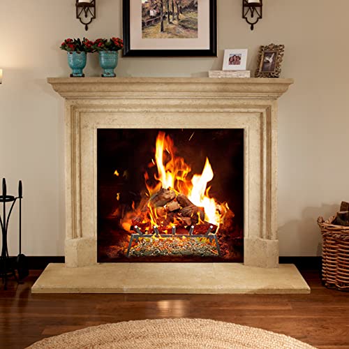Skyflame Glowing Embers Rock Wool for Vented Gas Fireplaces Fake