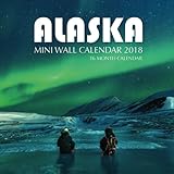 Alaska Mini Wall Calendar 2018: 16 Month Calendar by