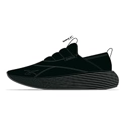 Reebok(リーボック) Men's Sneaker, Black, 23.5 cm