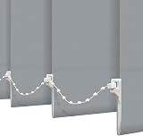 EveryHome Vertical Blind Bottom Chain 10m 100 Clips for 3.5in Slats view 2