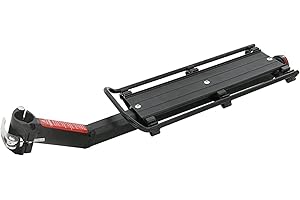 BRMYHCZ Rear Bike Rack Capacity Adjustable Bike Cargo Rack Bicycle Rack for Adult Back of Bike Carrier