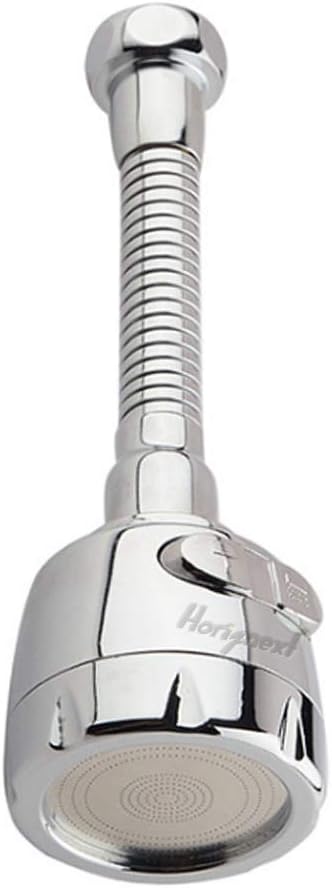 Horiznext 360 degree swivel faucet bubble sprayer, for home kitchen toilet sink tap head (with movable hose attachments)