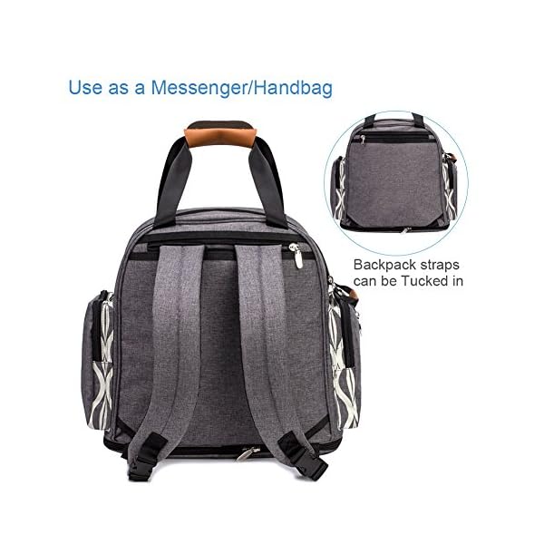 lekebaby messenger nappy changing bag