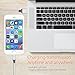 RDHD Lightning Cable iPhone Charging Cable for iPhone X iPhone7/8,iPhone7/8Plus,6/6s/6Plus/6sPlus,5/5s/5c/SE,iPad,iPad Pro/air/Mini and More Model 4 Pack [1M,2M,2M,3M]