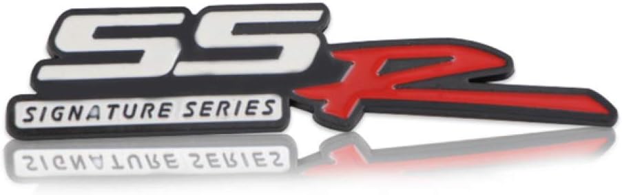 Amazon Ljlsdpz 車のスタイリング3d金属亜鉛合金ssr Ss R署名シリーズ文字 エンブレム車のステッカー車体後部トランクデカールアクセサリー エンブレム 車 バイク