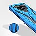 ZIZO Static Series for Samsung Galaxy Note 8 Case Military Grade Drop Tested with Built in Kickstand Blue Black