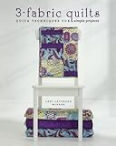 3-Fabric Quilts: Quick Techniques for Simple Projects by Leni Levenson Wiener