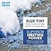 Blue Heat Snow and Ice Melt - 12 Pound Easy Pour Jug - Industrial Grade Heat Generating Rock Salt Pellets - Calcium Chloride and Magnesium - Blue Tint - Concrete Safe - Works in -25° F