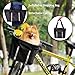 ANZOME Handlebar Bike Basket, Folding Small Pet Cat Dog Carrier Front Removable Bicycle Basket Quick Release Easy Install Detachable Cycling Bag Mountain Picnic Shoppingthumb 4