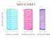Xnicx 36 Packs Self Grip Hair Roller Set Jumbo Large Small Medium Hair Rollers Hairdressing Curlers Tools with Clips