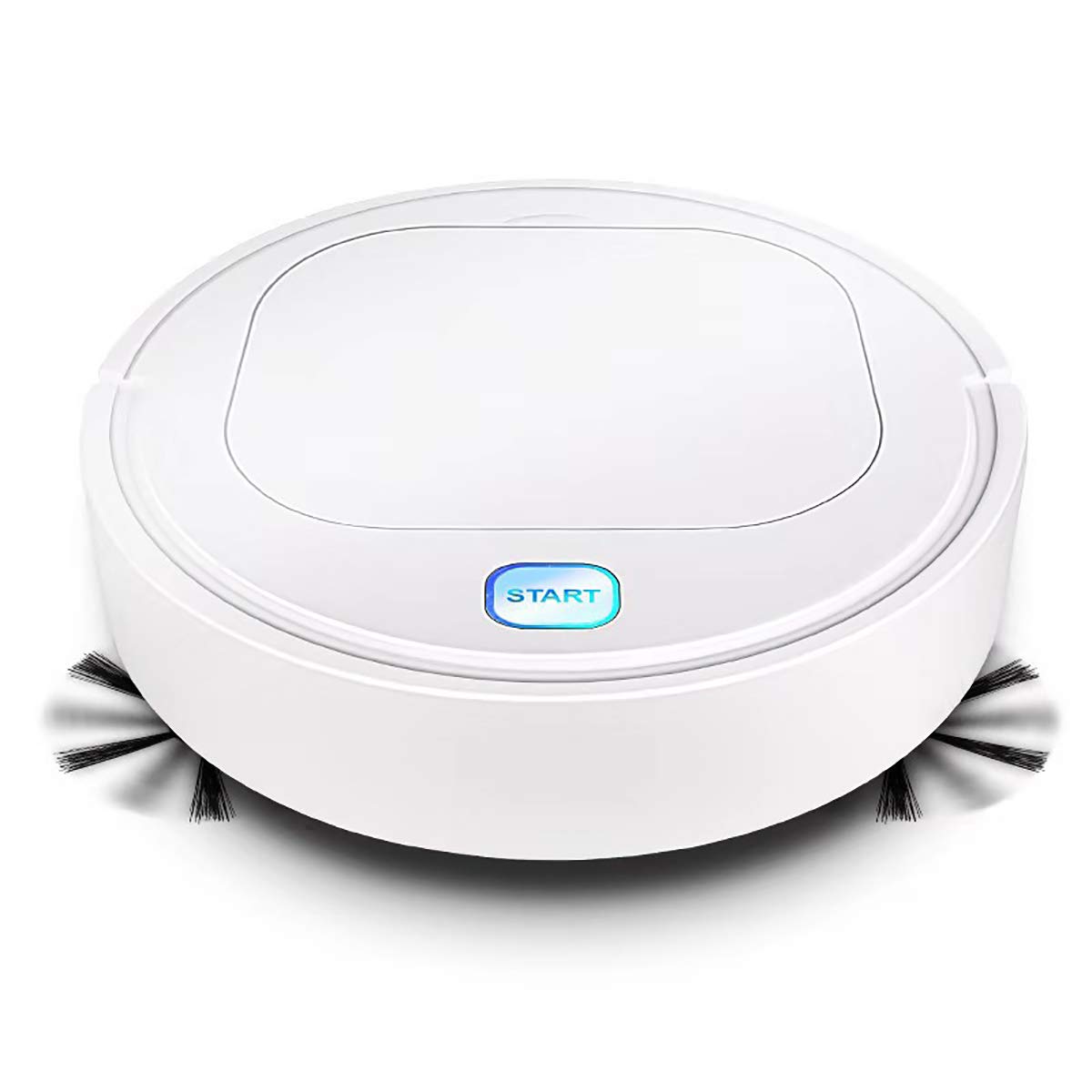 LEEBA Mini Robotic Vacuum Cleaner, 3 In 1 Automatic Sweeping Vacuuming & Mopping Ultra Slim Quiet Vacuum Cleaner,1800Pa Strong Suction,Floor Edge Dust Clean