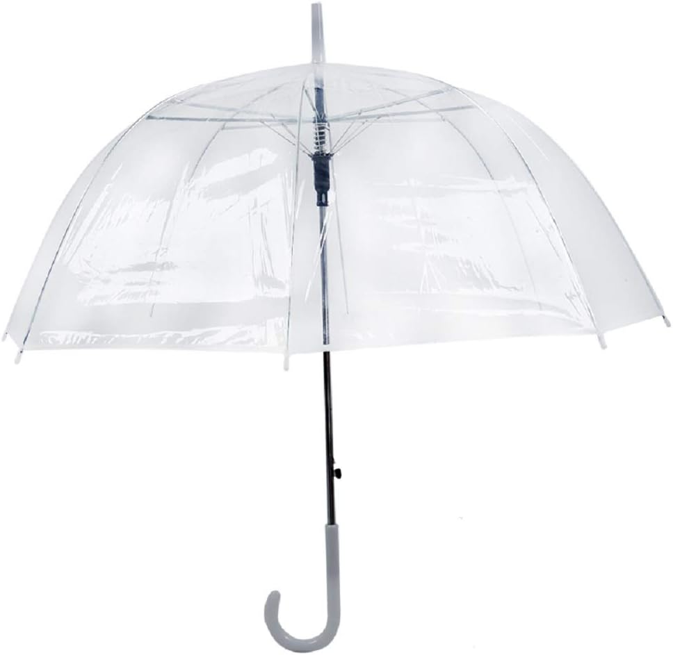 Clear Bubble Umbrella， Auto Open Fashion Dome Shaped