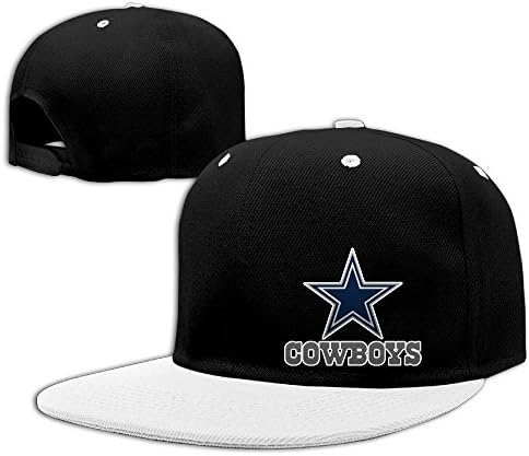 Custom Unisex Cow Boys Casual Baseball Hats White