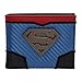 DC Comics Superman Carbon Fiber Metal Badge Bifold Wallet