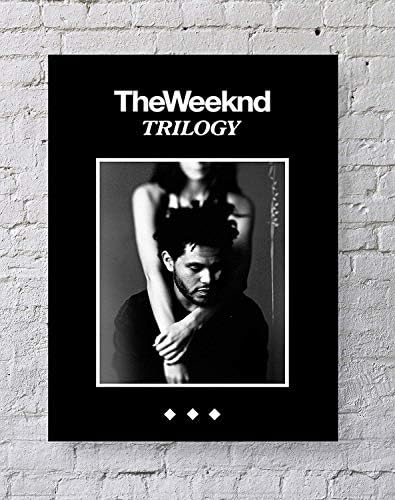 DOLUDO The Weeknd Trilogy Wall Poster Print Poster Canvas Wall Art Painting No Frame