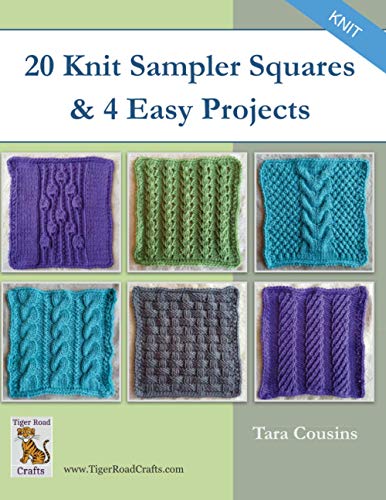 20 Knit Sampler Squares And Easy Projects Tiger Road