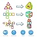 ThinkMax 70 Pieces Magnetic Building Blocks Set Educational Construction Stacking Toys Car Wheel Set