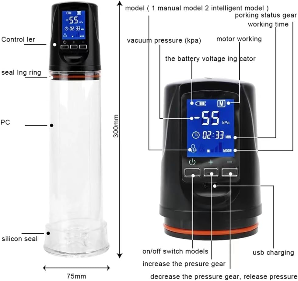 Enhancement Vacuum Pump Air Pressure Device,Increase Sizes Growth Automatic photo 7