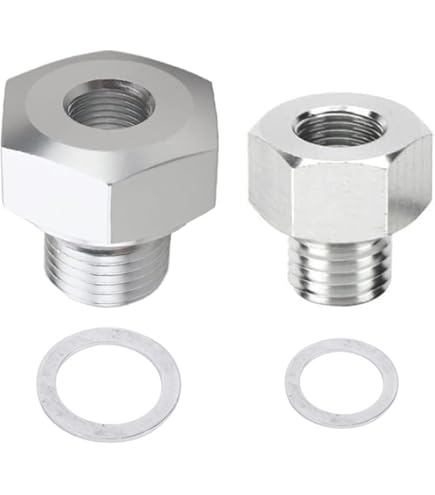 Pack De 2 Conectores De Latón Para Manguera De 1/4" (6.5 Mm) Con Rosca Macho 1/8" NPT - Para Líneas De Aire O Agua