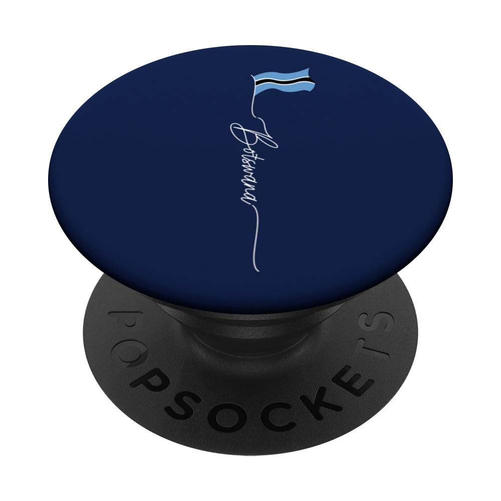 Botswana flag, Gaborone, Motswana Patriotic Flag PopSockets Swappable PopGrip