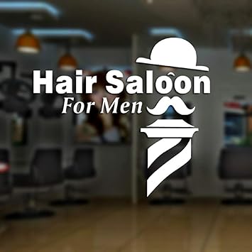 Buy Mens Hair Salon Barber Shop Men Parlour Wall Sticker Online At